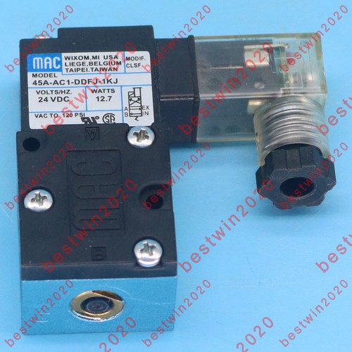 MAC 1PC  solenoid valve 45A-AC1-DDFJ-1KJ ONE Year Warranty