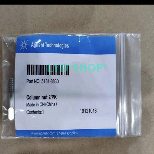 2PCS FOR Gas Chromatograph Capillary column nut  5181-8830