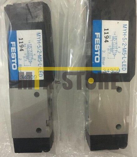 1pc  Festo MYH-5 2-M5L-LED MYH-5 2-M5-L-LED 34309 MYH-5/2-M5-L-LED