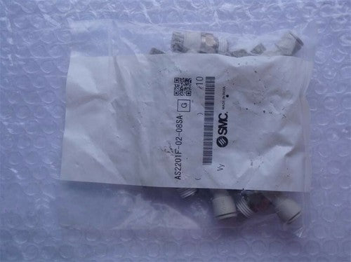 10 pcs SMC AS2201F-02-08SA Throttle valve