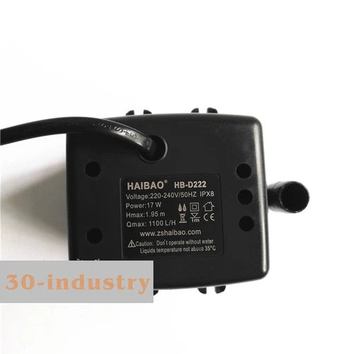1PCS For  Ice Maker Water Cooling Fan Suction Pump 17W 220v   HB-D222
