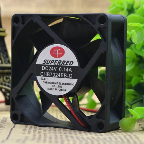 1PC  The inverter fan  CHB7024EB-O 24V 0.14A 7CM/7020
