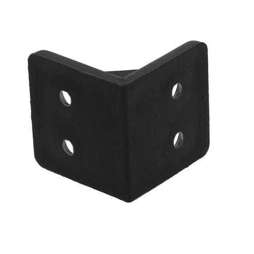 Plastic Furniture Corner Brace Joint Right Angle Board Holder Shelf Support 28mm