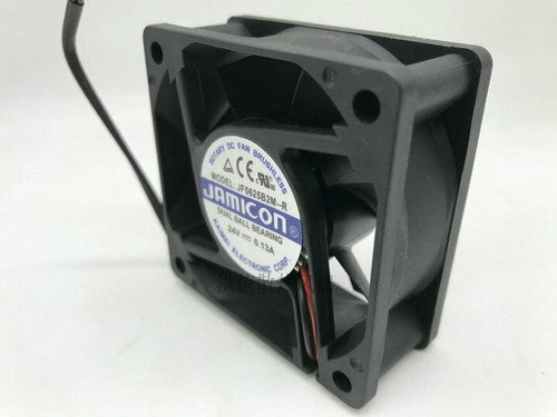 1 PCS JAMICON Fan JF0625B2M-R DC 24V 0.13A 6025 6CM 2 Pin