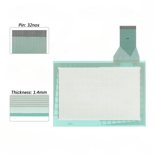 1X For Touch screen Panel glass with Protective film overlay NT600S-ST121B-EV3