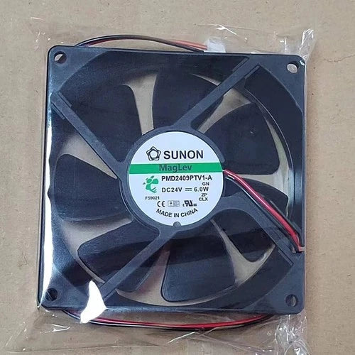 1PC 6.0W 92*92*25mm cooling fan   PMD2409PTV1-A .GN DC24V