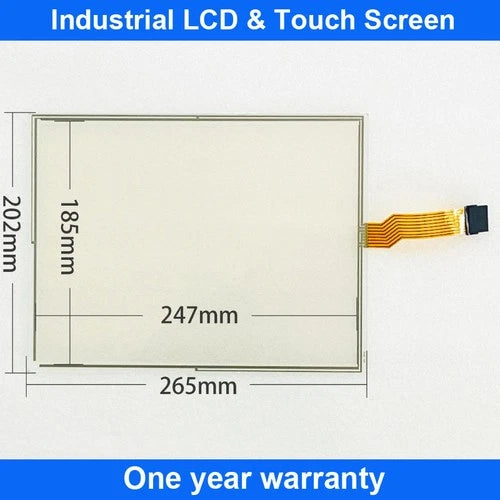 PanelView Plus 1250 2711P-RDT12C +Overlay Film TouchScreen Panel Glass Digitizer