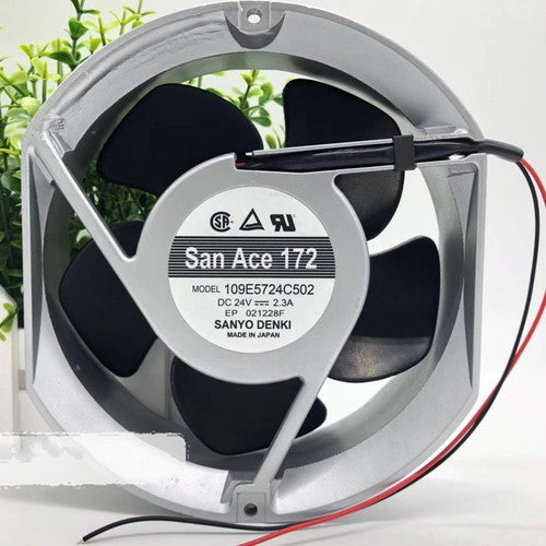 One For SANYO  109E5724C502 San Ace172 24V 2.3A cooling fan Free Shipping