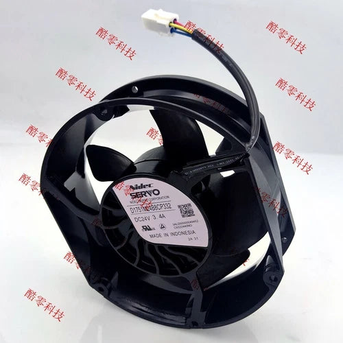 1 pcs  fan  4-wire frequency converter fan D1751M24B8CP332 24V 3.4A