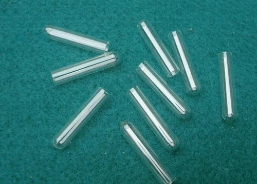100Pcs Glass Fermentation Microorganism Tiny Duchenne Test Tubes   7x30mm