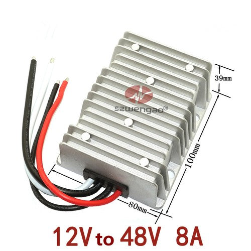 12v to 48v 8A 384W car DC to DC boost module power module