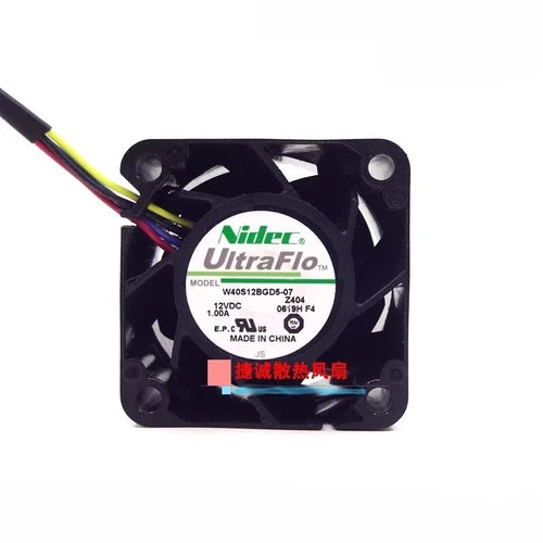 1PC  4CM Server Case Power Supply Fan  W40S12BGD5-07 12V 1.0A 4028