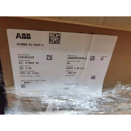 One  Abb Inverter ACS880-01-02A4-3 3P AC380-415V 0.75KW Free shipping