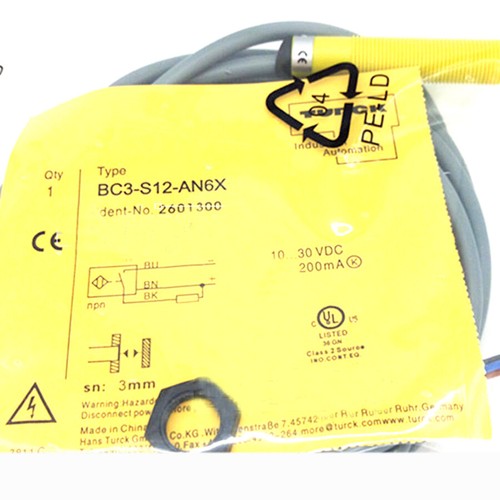 For TURCK BC3-S12-AN6X 2601300 Inductive sensor NPN