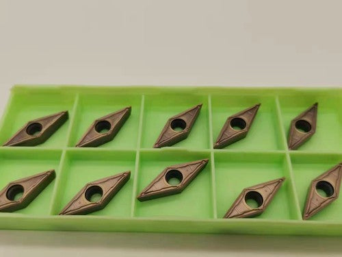 10Pcs/BOX DESKAR VBMT160404-MV LF6118 Carbide Inserts Blade Stainless Steel