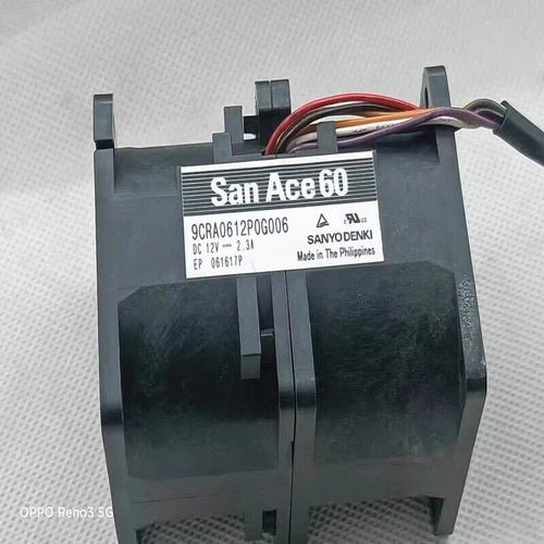 1X DC12V 2.3A 6CM 6076 Cooling Fan- 9CRA0612P0G006