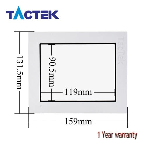 1X  for   LT3300-S1-D24-C LT3300-S1-D24-K Panel Glass + Overlay Touch Screen