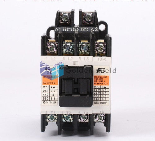 FUJI Magnetic Contactor SC-0 Standard Type 220V 13NO