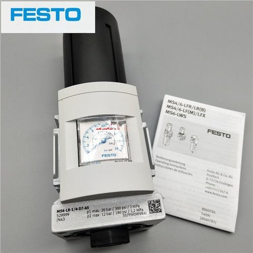 1 PCS FESTO MS6-LR-1/4-D7-AS 529999 pressure reducing valve