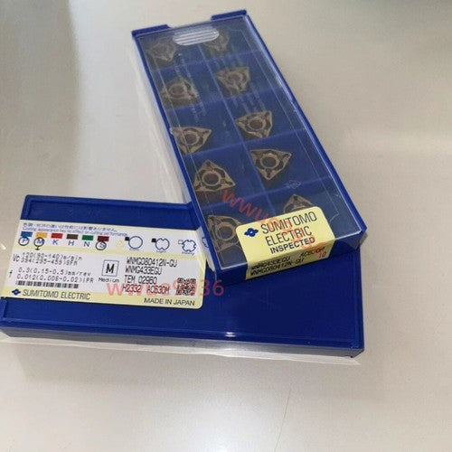 10pcs/Box SUMITOMO WNMG080412N-GU AC630M WNMG433EGU Carbide Inserts
