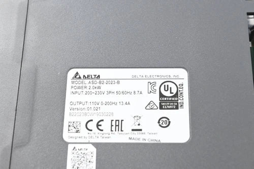 1pcs   Delta Servo Drive ASD-B2-2023-B Free delivery
