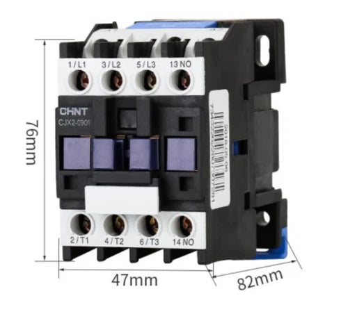 1PC  AC Contactor CJX2-0901 24V 36V 110V 220V 380V   CJX2 Series