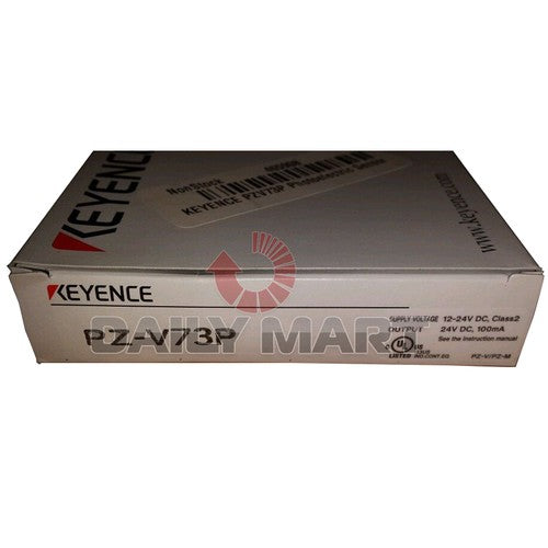 KEYENCE PZ-V73P PHOTOELECTRIC SENSOR SWITCH 12-24 VDC 4 PIN Connector Type M12