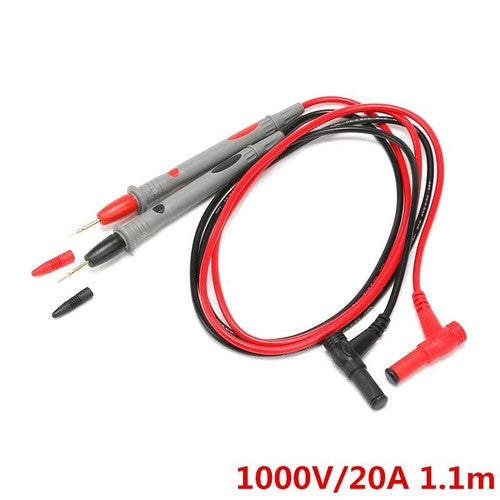 10pcs 1000V 10A 20A Needle Tip Probe Voltmeter Tester Multimeter Test Probe Lead