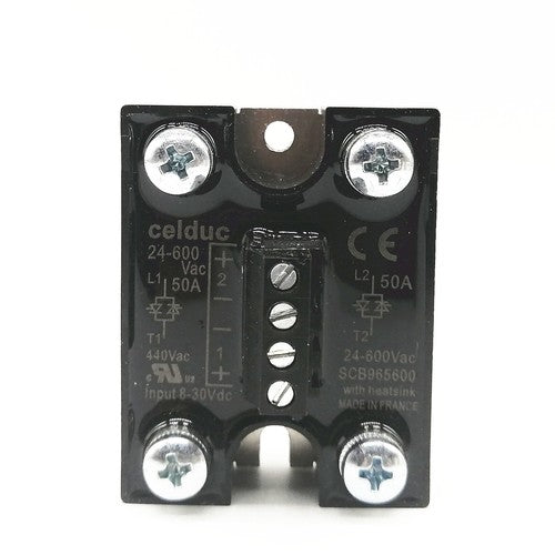 Celduc solid state relay SCB965600 50A 24-600VAC
