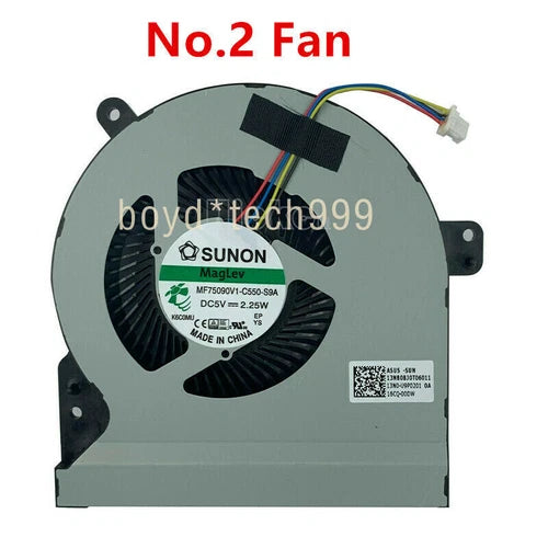 1PC for Strix ROG GL502V S5VS GL502VS Laptop CPU Cooling Fan GPU Fan Cooler