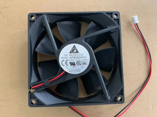 AFB0924VH Fan DC 24V 0.4A 92x92x25mm 2 PIN 67CFM PC Computer Cooling Fan
