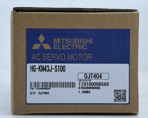 Mitsubishi HG-KN43J-S100 HGKN43JS100 Servo Motor in box Free Shipping