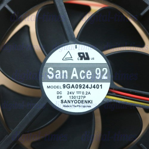 One For SANYO  9GA0924J401 24V 0.2A inverter equipment cooling fan