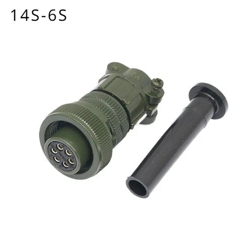 1psc for  Ation Plug Servo Connector 6P  MS5015 MS3106A-14S-6S MS3102A-14S-6P
