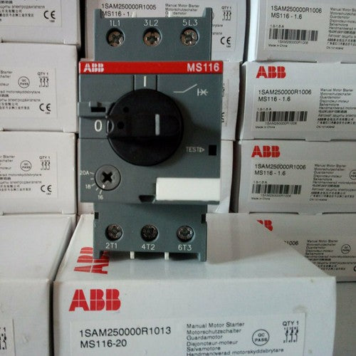 one  Abb MS116-20 1SAM250000R1013 Manual Motor16-20A Free shipping