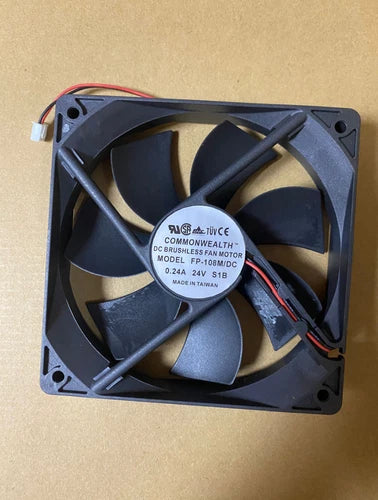 1x  120*120*25MM 2-wire cooling fan FP-108M/DC S-1B DC24V 0.24A