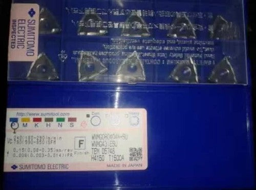 10Pcs/box Sumitomo WNMG080404N-SU T1500A WNMG431ESU Turning Blade Carbide Insert