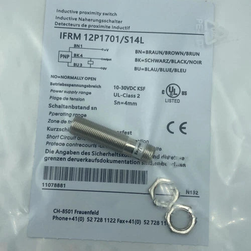 1PC  Proximity Switch Sensor For  IFRM 12P1701/S14L