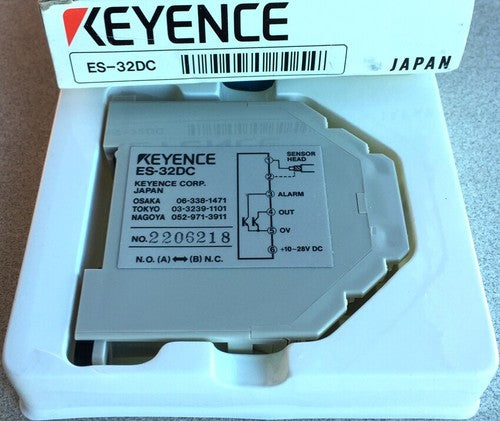 in KEYENCE Seperate Amplifier Proximity Sensor Switch ES-32DC ES32DC