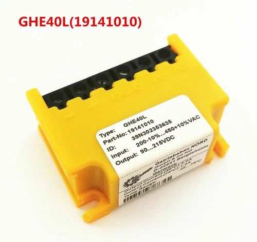 1X Motor Brake Rectifier Block Rectifier Power Supply GHE40L(19141010)NORD