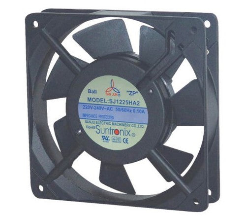 Suntronix SJ1225HA2 12025 AC 220V 240V 0.1A Case server inverter cooling fan