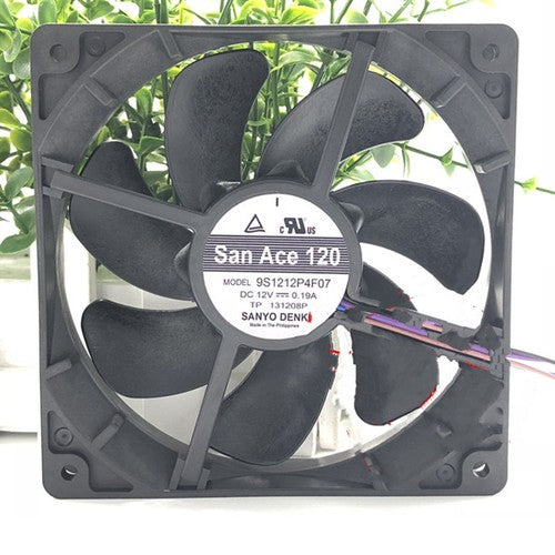 One For SANYO  9S1212P4F07 DC12V 0.19A inverter cooling fan Free Shipping