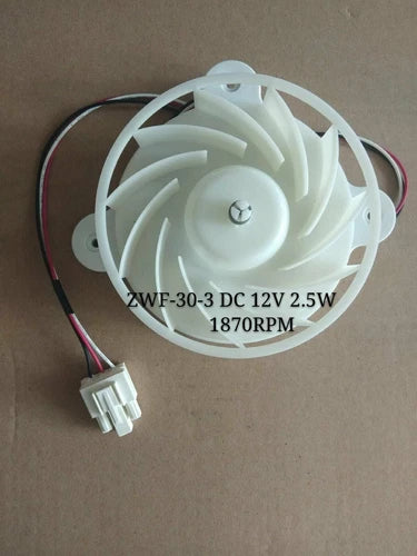 1PC ZWF-30-3 DC12V 2.5W   refrigerator fan motor