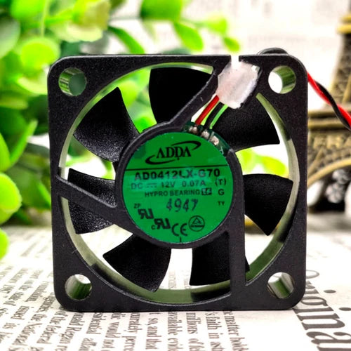 1PC Industrial Cooling Fan Small Quiet   AD0412LX-G70 4010 4cm DC12V 0.07A