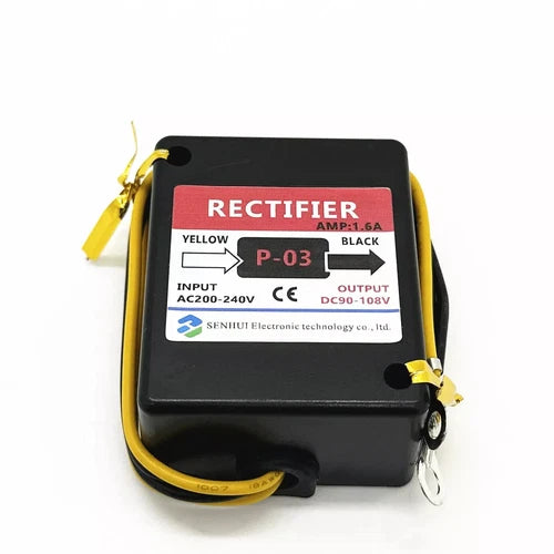 1X P-03 1.6A 220-240VAC 90-108VDC POWER UNIT  Motor Brake Rectifier