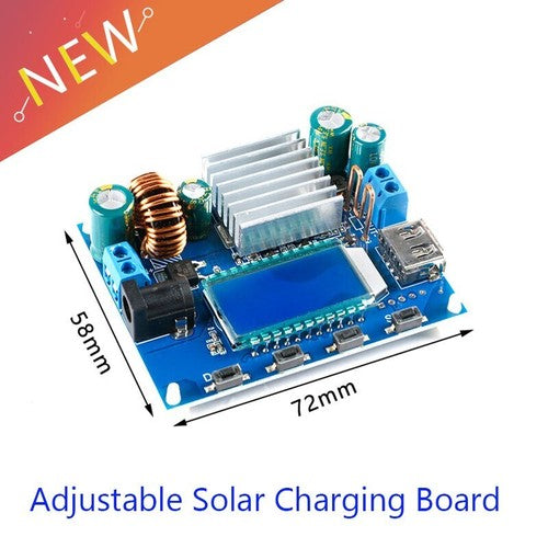 CNC DC Buck Boost Converter Module 12V to 9V 24V Adjustable Solar Charging Board