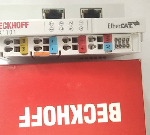 1pc BECKHOFF EtherCAT Coupler Module EK1101 with ID Switch