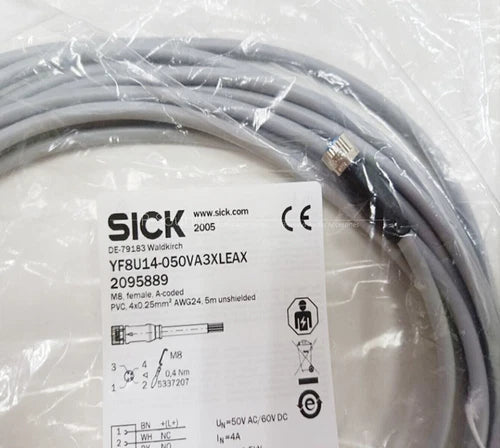 1PC   Proximity Switch Cable  One YF8U14-050VA3XLEAX 2095889