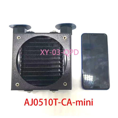1X mini 5L/Min Air Cooler Oil Radiator Heat for CNC Hydraulic System AF0510T-CA