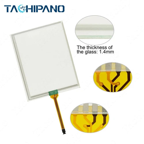 1SET for 2711P-T6C21D8S-B PanelView Plus with Protective Film Touch Screen Panel